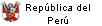 Rep&uacute;blica del Per&uacute;
