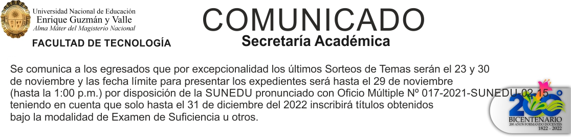 Comunicado