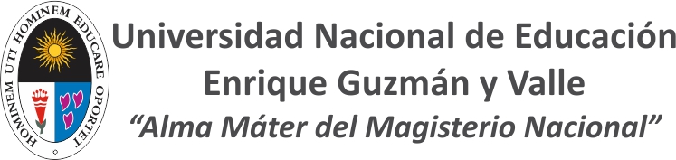 Universidad Nacional De Educacion Enrique Guzman Y Valle
