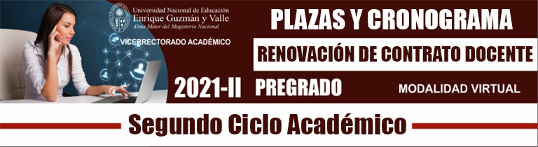 RENOVACIÓN DE CONTRATO 2021-II