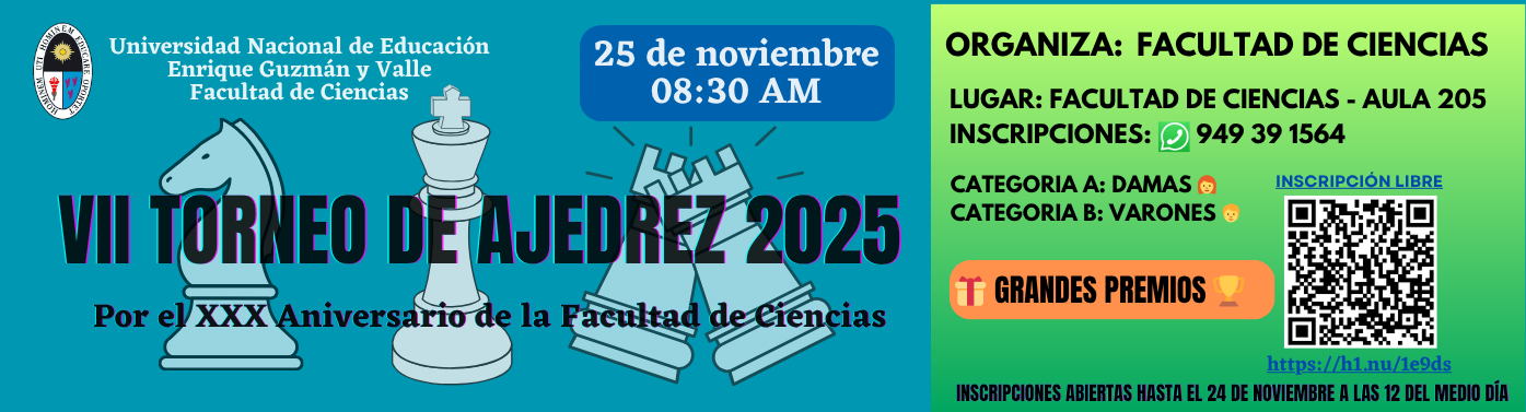 VII torneo de ajedrez 2025 - FAC