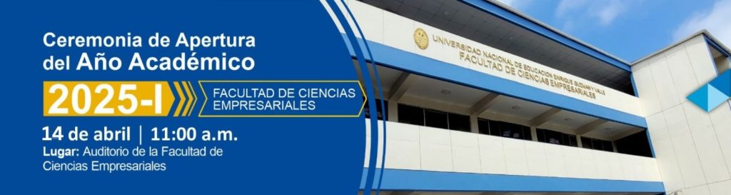CEREMONIA DE APERTURA DEL AÑO ACADÉMICO 2025-I – Facultad de Ciencias ...