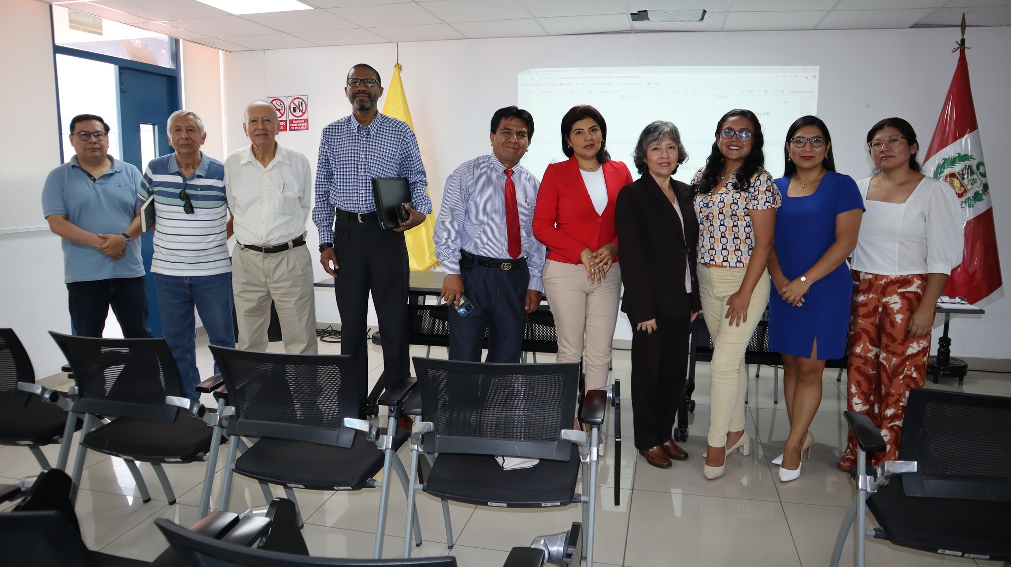 Reunión de coordinación con docentes tutores 2025-I