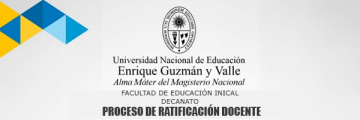 PROCESO DE RATIFICACIÓN DOCENTE