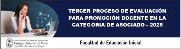 Tercer Proceso Evaluación para Promoción Docente Categoría Asociado - 2025