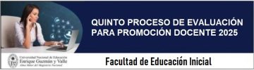 Quinto Proceso Evaluación para Promoción Docente 2025