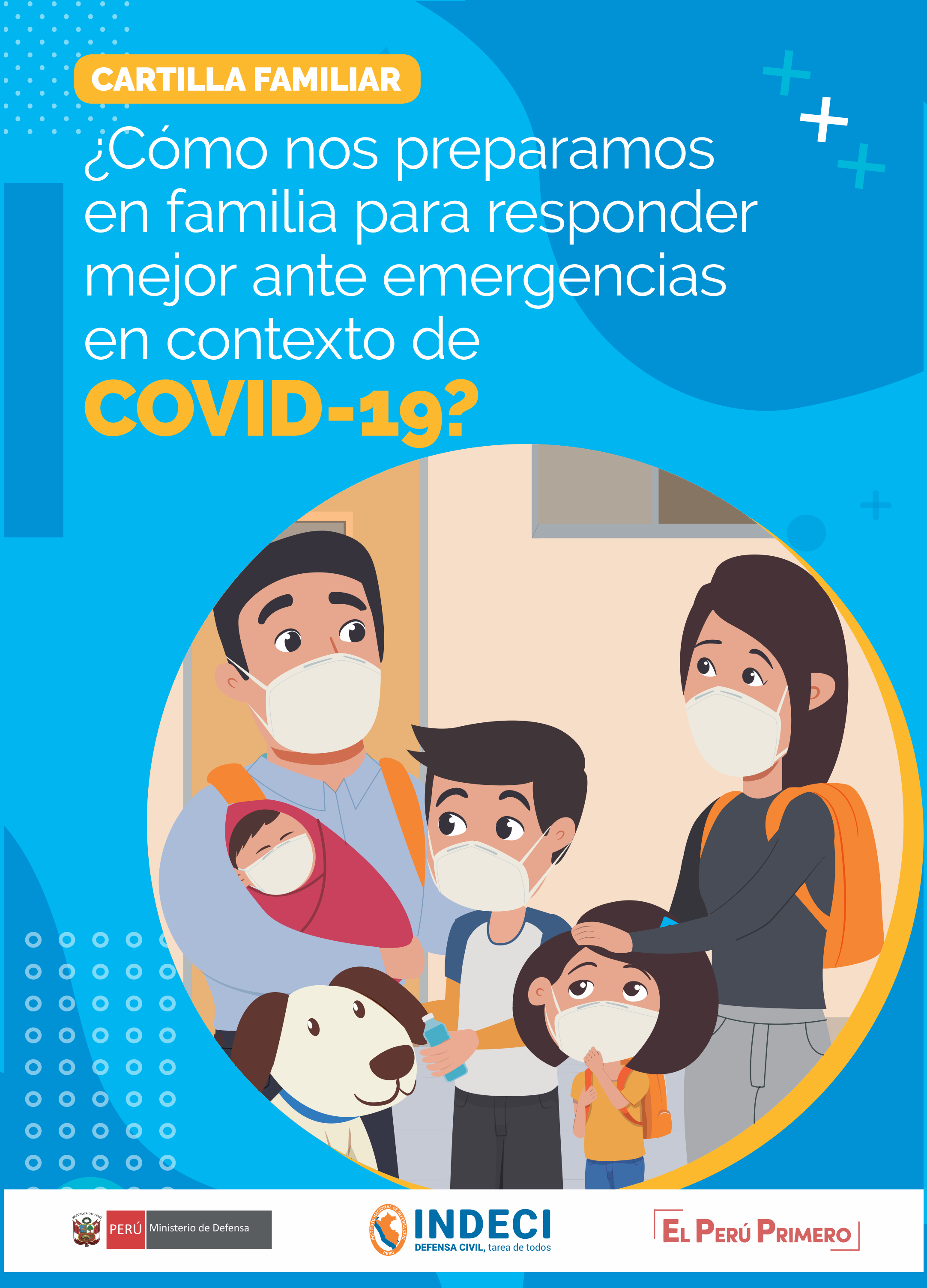 Cómo nos preparamos en familia para responder mejor ante emergencias en contexto de COVID