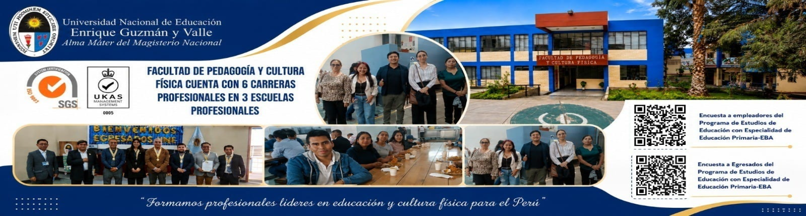FACULTAD DE PEDAGOGÍA Y CULTURA FÍSICA EN 6 CARRERAS PROFESIONALES EN 3 ESCUELAS PROFESIONALES