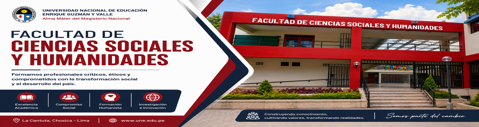 Banner Facultad de Ciencias Sociales y Humanidades