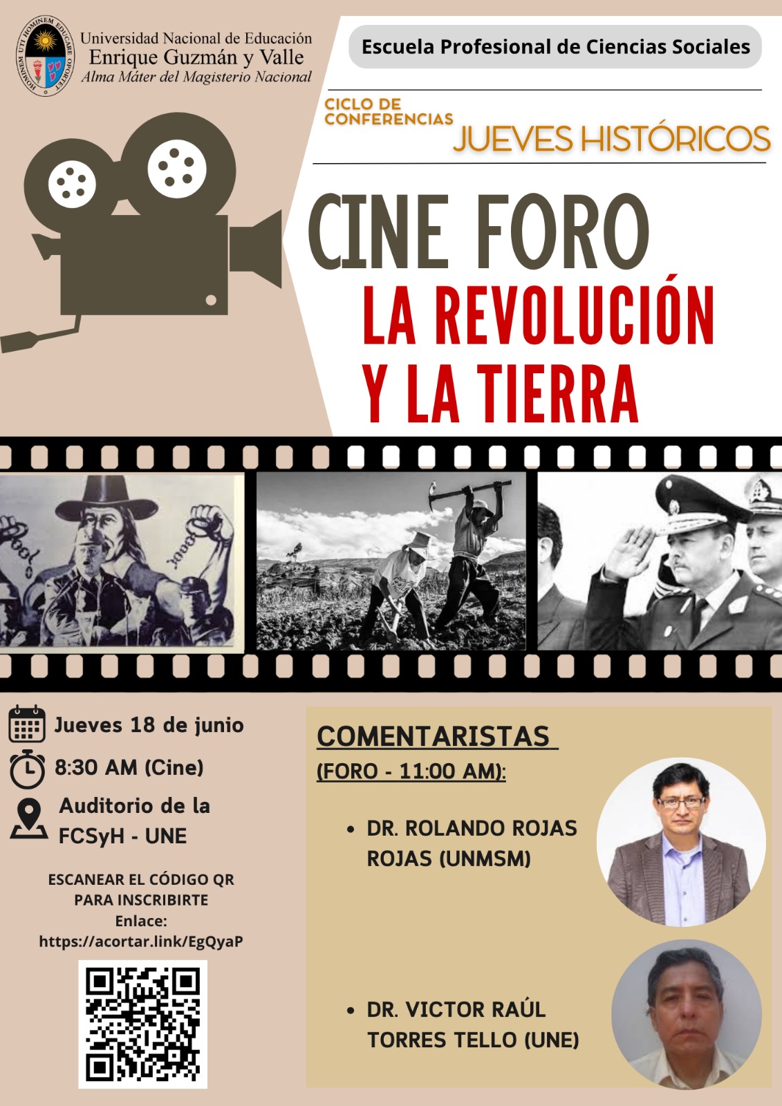 Cine Foro La Revolución y la Tierra