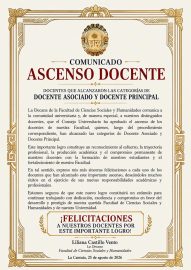 COMUNICADO ASCENSO DOCENTE