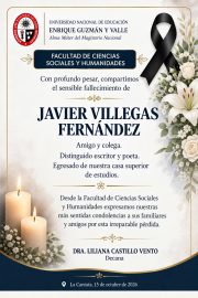 Con Profundo Pesar lamentamos el sensible fallecimiento