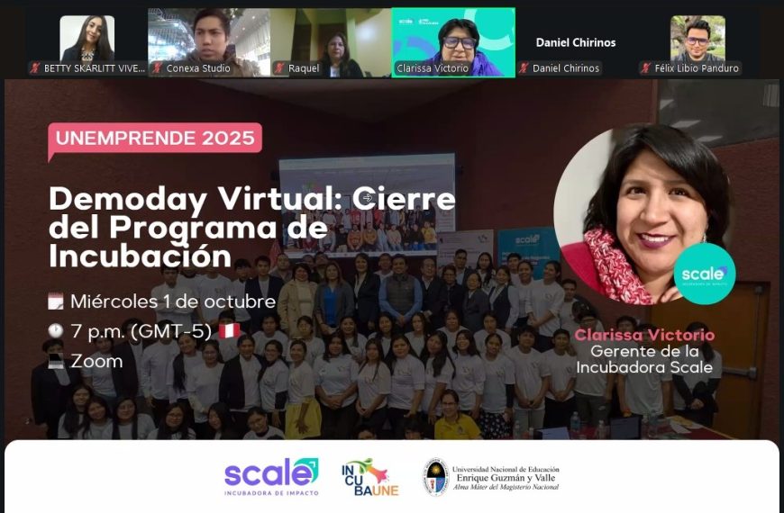 DEMO DAY DEL PROGRAMA DE INCUBACION 2025
