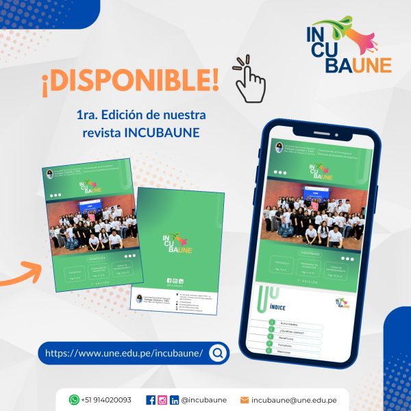 1ra. Edición de la Revista INCUBAUNE​